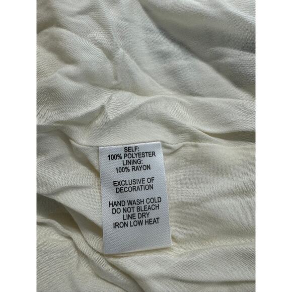 LULUS,Maxi, Sheer, Tiered Layers Prairie Dress,Split Sleeve, Size S, Flowing, - Picture 13 of 15